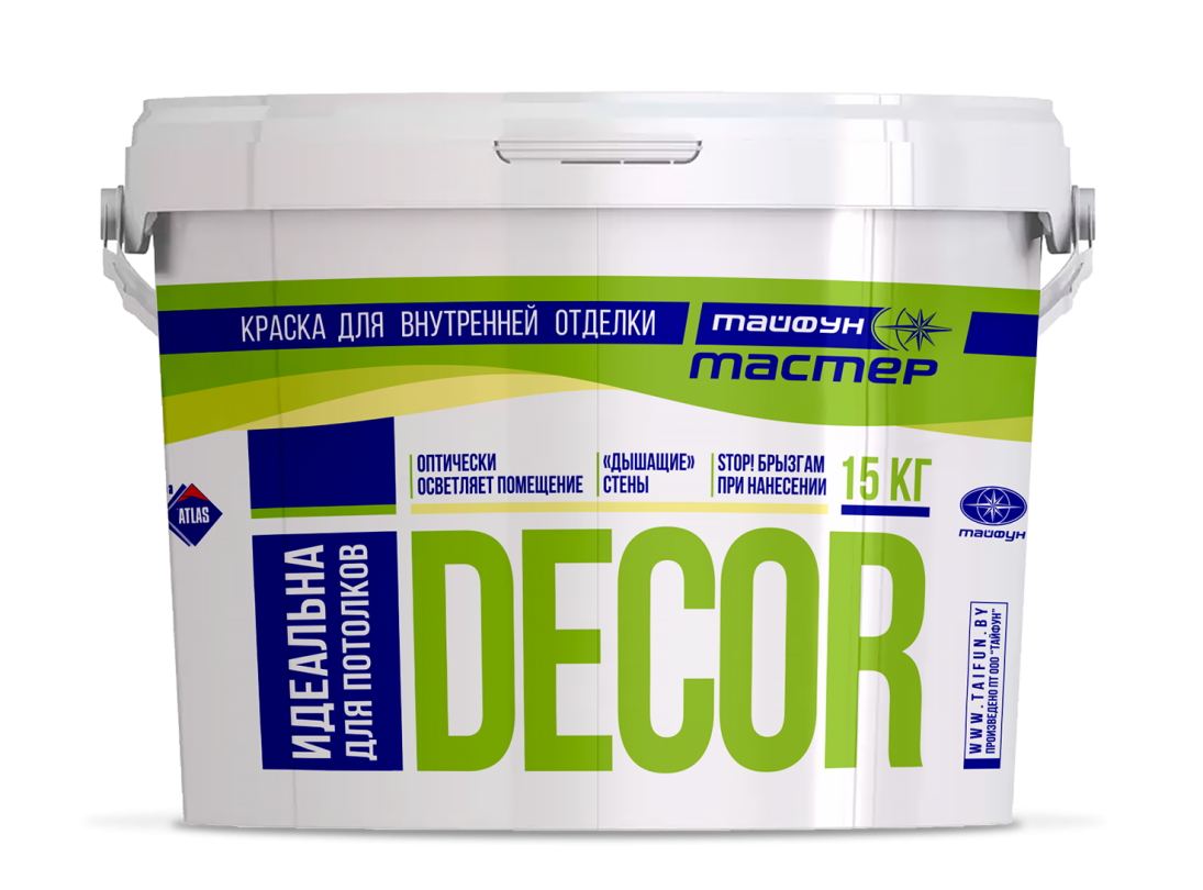 Краска «Тайфун Мастер» DECOR